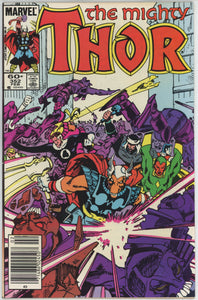 Thor #352 (1962) - 9.0 VF/NM *Ragnarok and Ruin* Newsstand