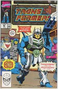Transformers #63 (1984) - 7.5 VF- *The Matrix Quest*