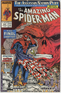 Amazing Spider Man #325 (1963) - 8.0 VF *Great McFarlane Red Skull Cover*