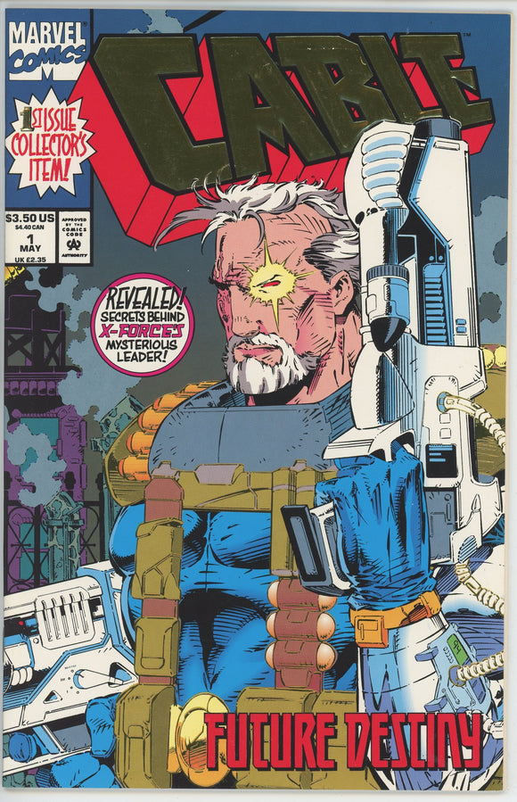 Cable #1 (1993) - 9.2 NM- *Gold Foil Cover*