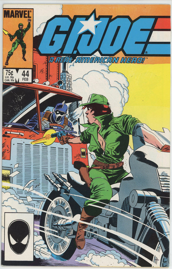 G.I. Joe #44 (1982) - 5.0 VG/FN *1st App Dr. Mindbender/1st Print*