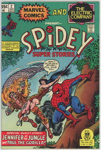 Spidey Super Stories #2 (1974) - 7.0 FN/VF *In the Hands of the Hunter*