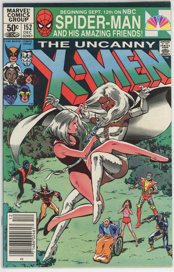 Uncanny X-Men #152 (1963) - 5.0 VG/FN *White Queen*