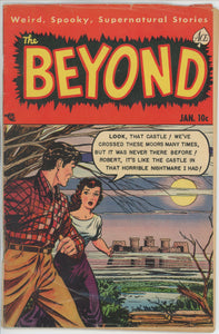 Beyond #8 (1950 Ace) - 3.0 GD/VG *Pre Code Horror*