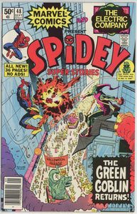 Spidey Super Stories #48 (1974) - 8.0 VF *Green Goblin/Roots of Evil*