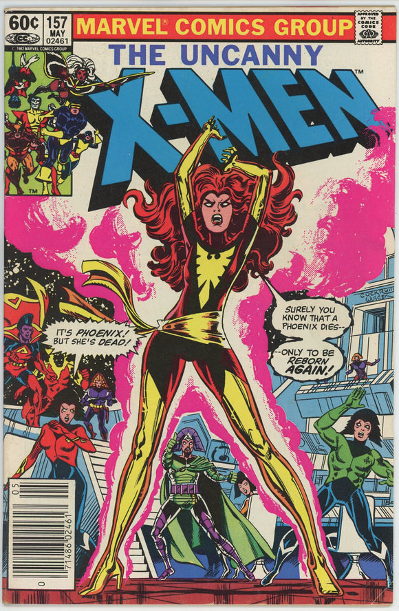 Uncanny X-Men #157 (1963) - 7.5 VF- *Hide-N-Seek/Starjammers* Newsstand