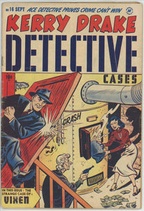 Kerry Drake Detective Cases #16 (1944) - 4.0 VG *The Strange Case of Vixen*