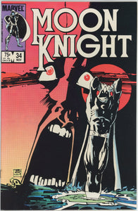 Moon Knight #34 (1980) - 9.2 NM- *Primal Scream*