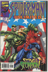 Spider Man Unlimited #22 (1993) - 6.0 FN *Scorpion* Final Issue