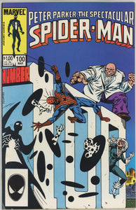 Spectacular Spider-Man #100 (1976) - 9.2 NM- *Spot/Symbiote Story Newsstand