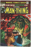 Man-Thing #4 (1975) - 5.0 VG/FN *The Making of a Madman*