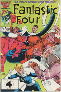 Fantastic Four #294 (1962) - 8.5 VF+ *Hero Worship*