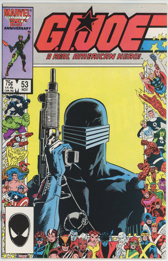 G.I. Joe #53 (1982) - 7.5 VF- *25th Anniversary Edition Cover/1st Print