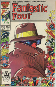 Fantastic Four #296 (1962) - 7.5 VF- *25th Anniversary Cover*