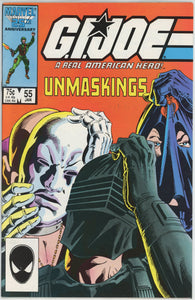 G.I. Joe #55 (1982) - 6.5 FN+ *Unmasking*