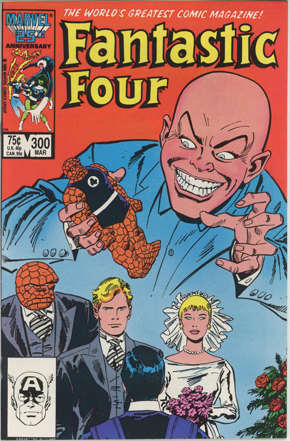 Fantastic Four #300 (1962) - 8.5 VF+ *Johnny Storm Wedding*