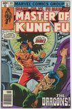 Master of Kung Fu #89 (1974) - 6.5 FN+ *Warriors of the Golden Dawn*