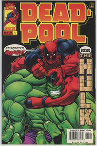 Deadpool #4 (1997) - 8.5 VF+ *Hulk Vs Deadpool*