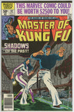 Master of Kung Fu #92 (1974) - 7.5 VF- *Shadows from a Silent Past*