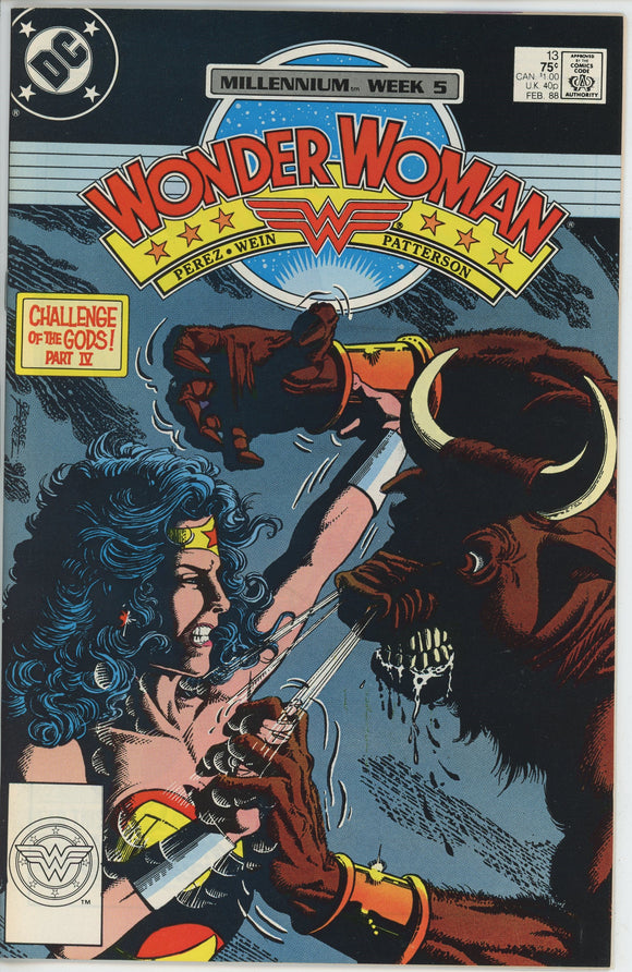 Wonder Woman #13 (1987) - 9.4 NM *The Challenge Of The Gods*