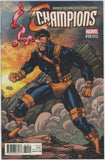 Champions #10 (2016) - 9.4 NM *Jim Lee Trading Card Variant*