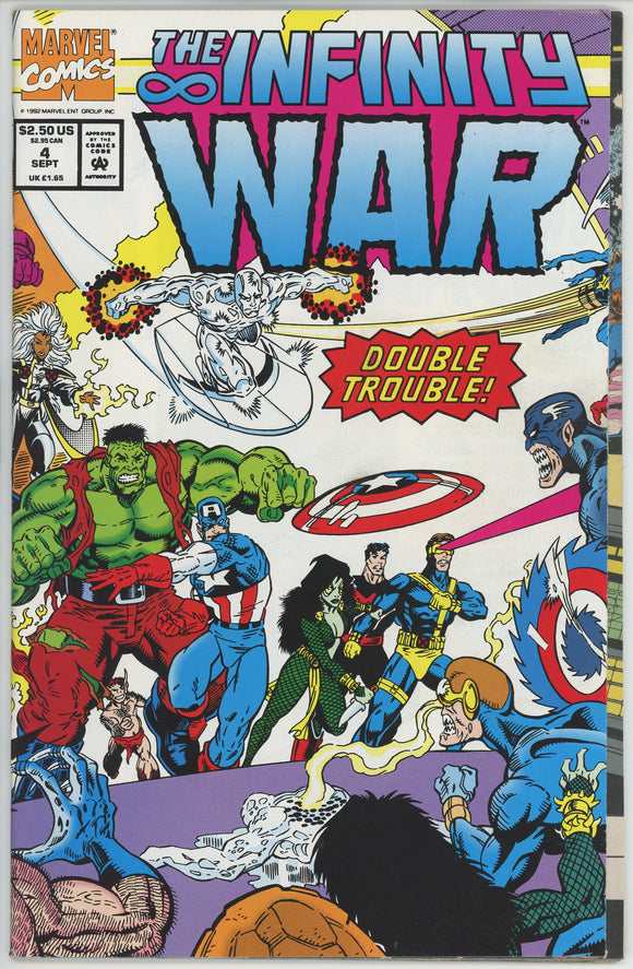 Infinity War #4 (1991) - 8.5 VF+ *Mortiferous Artifice*