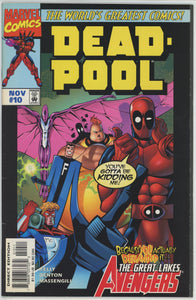 Deadpool #10 (1997) - 8.0 VF *Road-Trip Roulette*