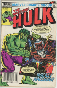 Incredible Hulk #271 (1962) - 3.0 GD/VG *1st Color App Rocket Raccoon*