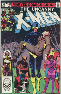 Uncanny X-Men #167 (1963) - 8.5 VF+ *The Goldilocks Syndrome/Brood Story End*