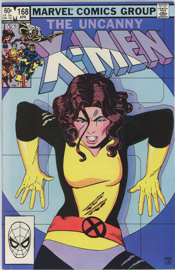 Uncanny X-Men #168 (1963) - 6.0 FN *1st Appearance Madelyn Pryor*