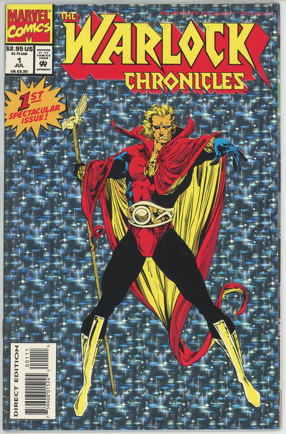 Warlock Chronicles #1 (1993) - 8.0 VF *Things Past*