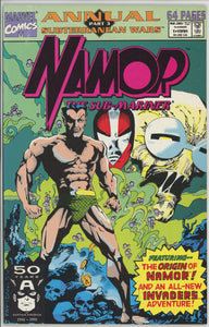 Namor the Sub-Mariner Annual #1 (1990) - 8.0 VF *Origin of Sub-Mariner