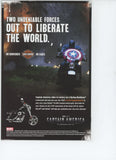Captain America #1 (2011) - 9.2 NM- *Movie Poster Variant Cover*