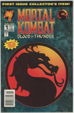 Mortal Kombat Blood & Thunder #1 (1994) - 8.0 VF *Newsstand*