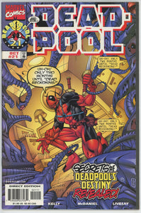 Deadpool #21 (1997) - 8.5 VF+ *Dead Reckoning Minus Two Months & Counting*