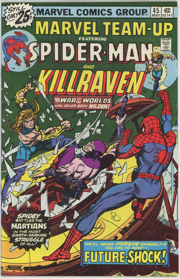 Marvel Team Up #45 (1972) - 9.2 NM- *Spider-Man/Killraven*