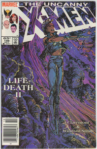 Uncanny X-Men #198 (1963) - 8.0 VF *Life and Death Part 2* Newsstand