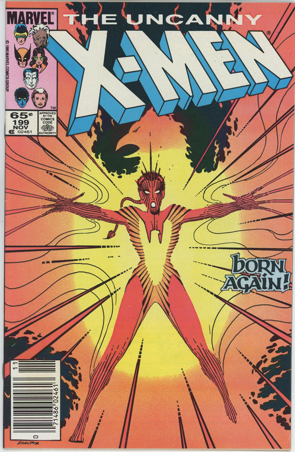 Uncanny X-Men #199 (1963) - 7.5 VF- *1st App Freedom Force* Newsstand