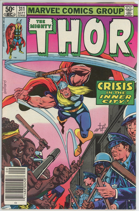 Thor #311 (1962) - 5.5 FN- *Grief More Than a God May Bear*