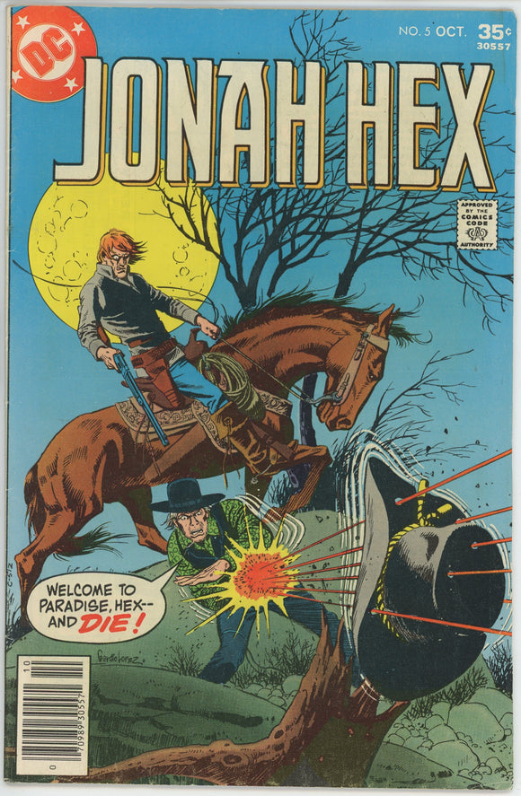 Jonah Hex #5 (1977) - 5.5 FN- *The Day of the Chameleon*