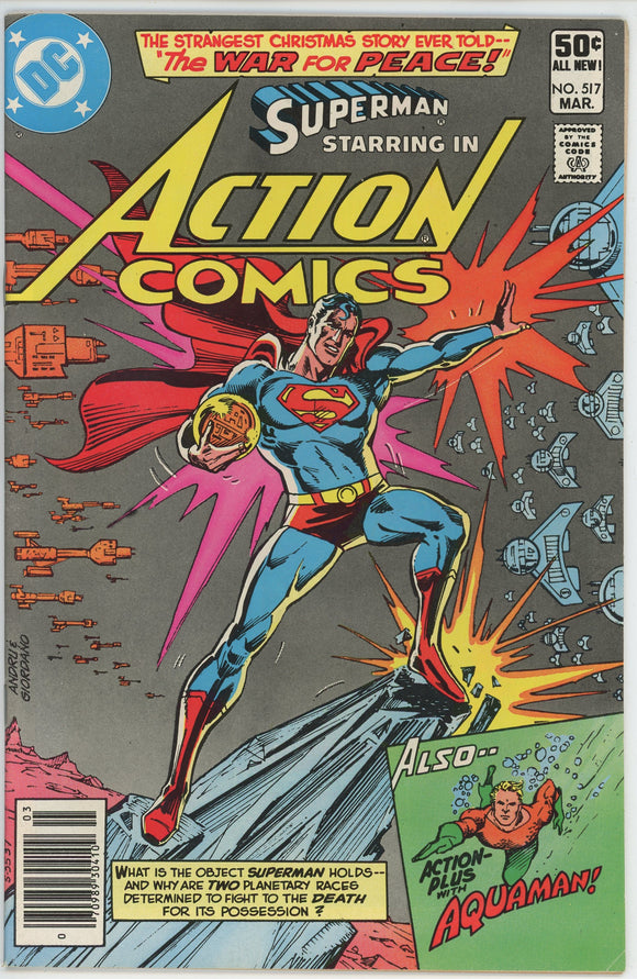 Action Comics #517 (1938) - 6.0 FN *The War for Peace*