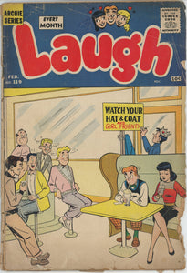 Laugh #119 (1946) - 1.0 FR *Spell of Trouble* Archie