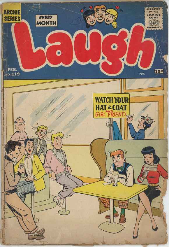 Laugh #119 (1946) - 1.0 FR *Spell of Trouble* Archie