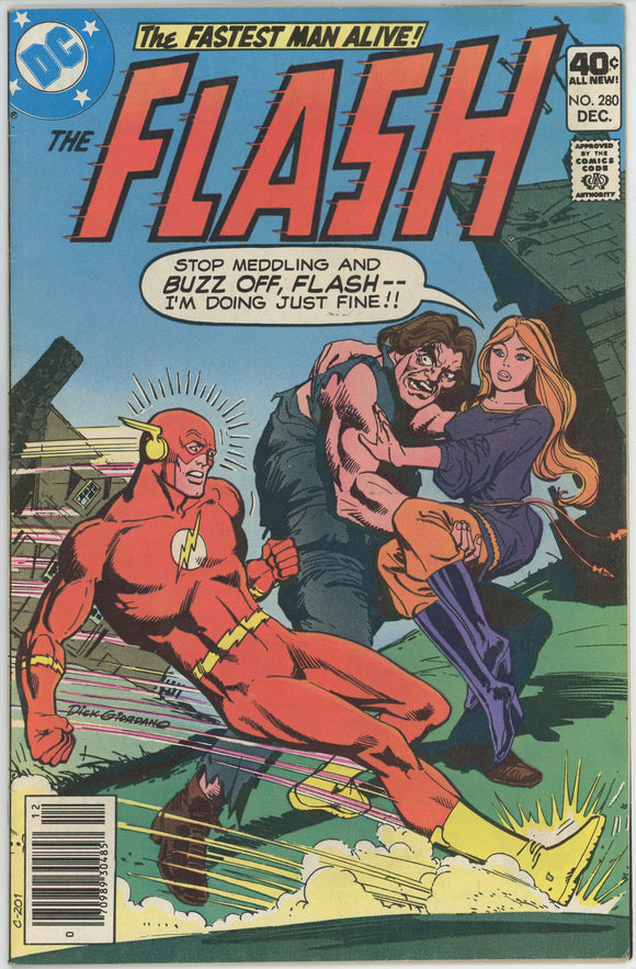 Flash #280 (1959) - 7.0 FN/VF *The Wrong Man*