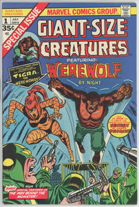 Giant Size Creatures #1 (1974) - 1.5 FR/GD *1st Appearance Tigra*