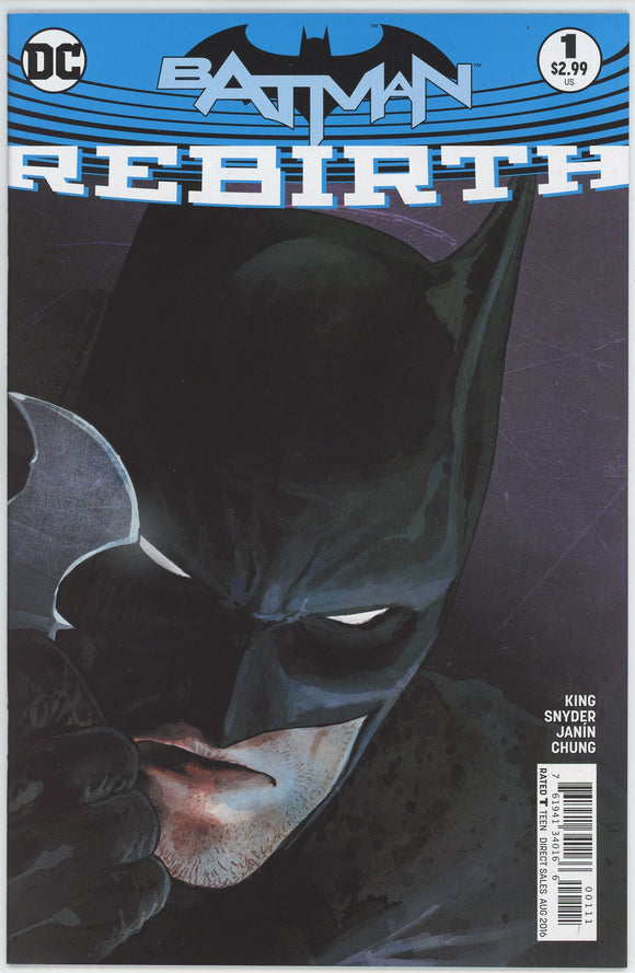 Batman Rebirth #1 (2011) - 9.2 NM- *Tom King/Scott Snyder*