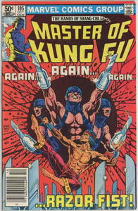 Master of Kung Fu #105 (1974) - 6.0 FN *1st Razorfist II*