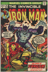 Iron Man #56 (1968) - 6.0 FN *1st Appearance Fangor & Rasputin*