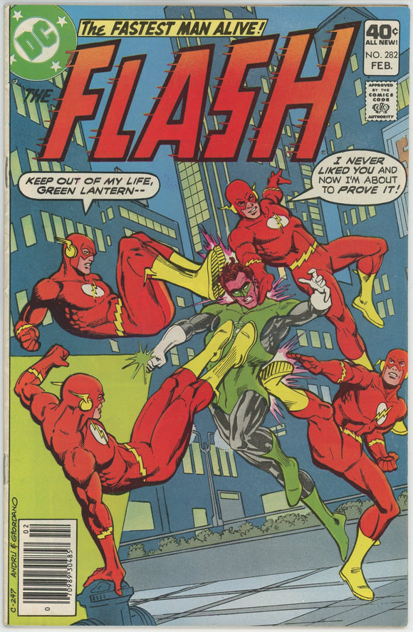 Flash #282 (1959) - 7.5 VF- *Mishmash/Green Lantern*