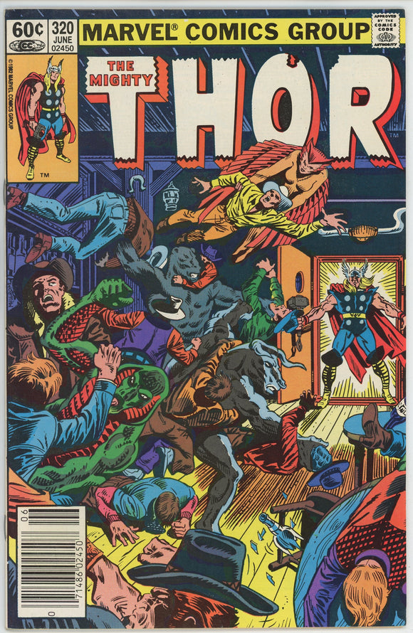 Thor #320 (1962) - 8.5 VF+ *Blake's Menagerie*